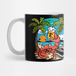 Tropical Bliss: Beachside Escape Mug